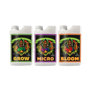Advanced Nutrients 3-pack pH Perfect Grow, Micro & Bloom KIT 1L